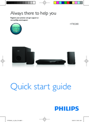 Philips HTB3280 Quick Start Manual