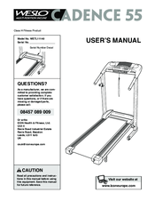 Weslo WETL11140 User Manual