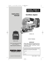 Porter-Cable 643 Instruction Manual