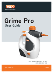 Vax Grime Pro VX20 User Manual