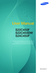 Samsung S22C450F User Manual