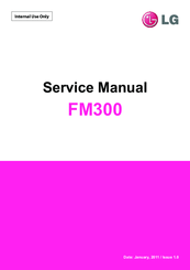 LG FM300 Service Manual