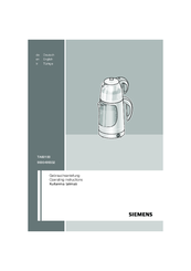 Siemens TA60100 Operating Manual