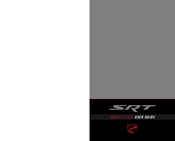 Dodge Viper 2014 SRT User Manual