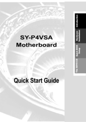 SOYO SY-P4VSA Quick Start Manual