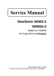 ViewSonic VA902-3 Service Manual