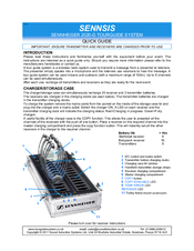 SENNHEISER SENNSIS 2020-D Quick Manual