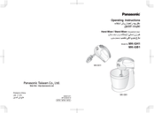 Panasonic MK-GH1 Operating Instructions Manual
