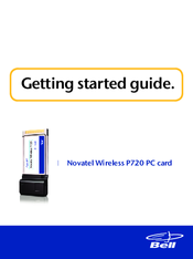 Novatel P720 Getting Started Manual