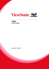 ViewSonic V350 User Manual