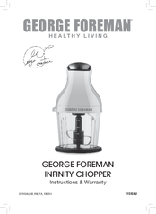 GEORGE FOREMAN INFINITY CHOPPER Instructions For Use Manual