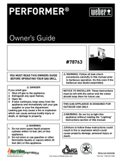 Weber Performer 78763 Owner's Manual