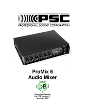PSC ProMix 6 Operational Manual