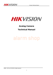 HIKVISION DS-2CC11A1P Technical Manual