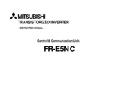 Mitsubishi Electric FR-E5NC Instruction Manual