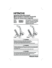 Hitachi NT50AF Instruction And Safety Manual