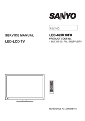 Sanyo LED-46XR10FH Service Manual