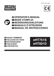 Komatsu eHT751S Operator's Manual