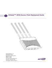 Extreme Networks Altitude 3550 Deployment Manual