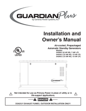 Guardian Plus 04390-3 Installation And Owner's Manual