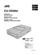 Jvc CU-VD40U Instructions Manual