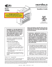 Heat & Glo GEM36 Installer's Manual