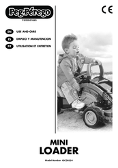 Peg-Perego Mini Loader IGCD0524 Use And Care Manual