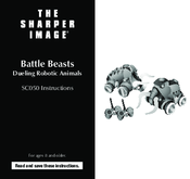 Sharper Image SC050 Battle Beasts Instructions Manual