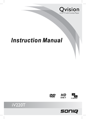 Soniq iV220T Qvision Instruction Manual