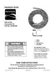 Kenmore L30118S-KIT Installation Manual