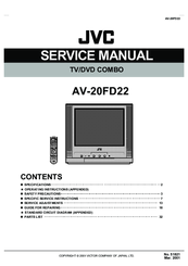 JVC AV-20FD22 Service Manual
