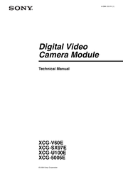 Sony XCG-SX97E Technical Manual