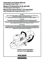 Dolmar PC-6414 HappyStart Instruction And Safety Manual