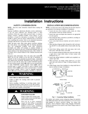 Payne PA17NA Installation Instructions Manual