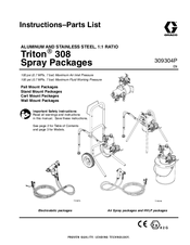 Graco Pail Mount Packages Instructions And Parts List
