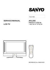 Sanyo AVL-209 Service Manual