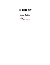 LG Pulse User Manual