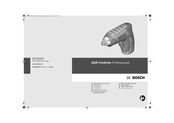 Bosch GSR ProDrive Professional Original Operating Instructions