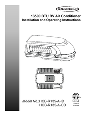 Soleus Air HCB-R135-A-ID Installation And Operating Instructions Manual