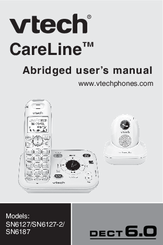 VTech SN6127-2 CareLine Abridged User Manual