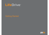 palmOne LifeDrive Getting Started
