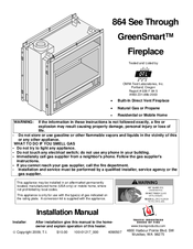 Travis Industries 864 ST GS Installation Manual