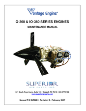 Superior IO-360 SERIES Maintenance Manual