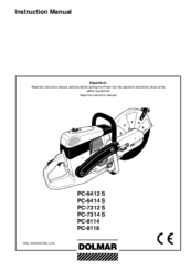 Dolmar PC-6414 S Instruction Manual