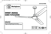 Westinghouse UL-EF-I56 Owner's Manual