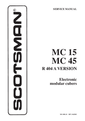 Scotsman MC 15 Service Manual