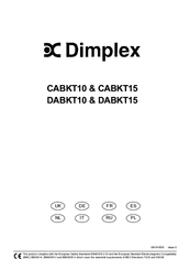 Dimplex CABKT15 Installation And Operating Instructions Manual