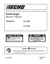 Echo EA-400 Operator's Manual