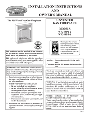 White Mountain Hearth VF24FP3-1 Owner's Manual