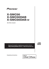 Pioneer X-SMC00 Operating Instructions Manual